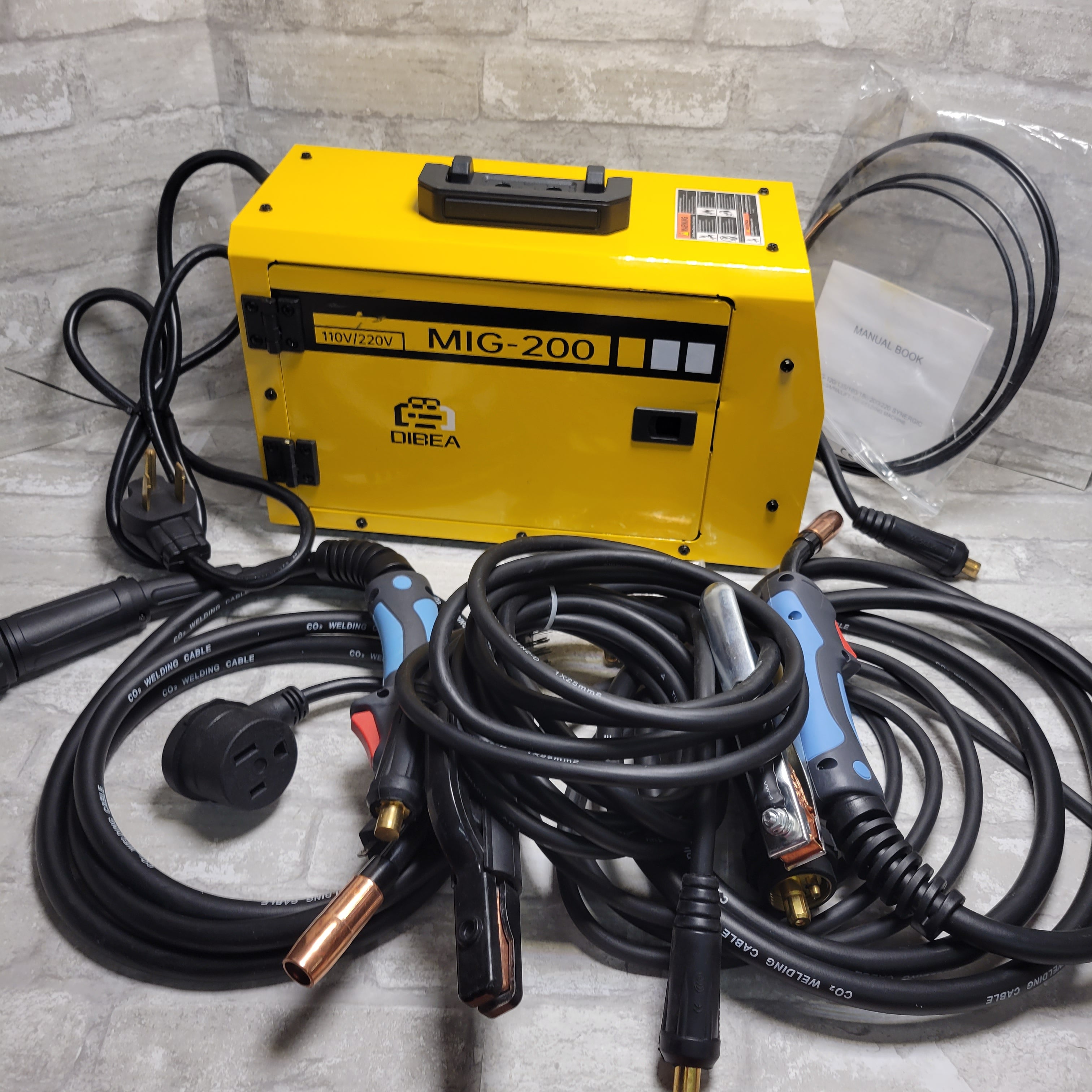 Aluminum MIG Welder Machine 4 in 1 Welder Machine IGBT MIG-200 *PARTS* (8092117926126)